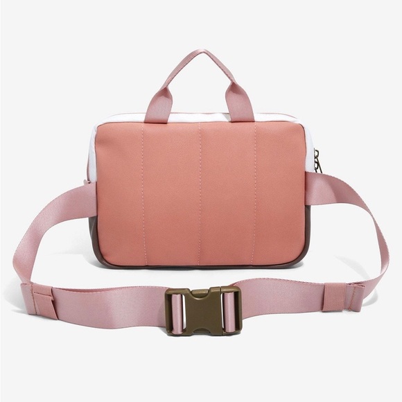 Studio Ghibli Spirited Away Fanny Pack Belt Bag Crossbody Boh Treats White - Picture 3 of 8